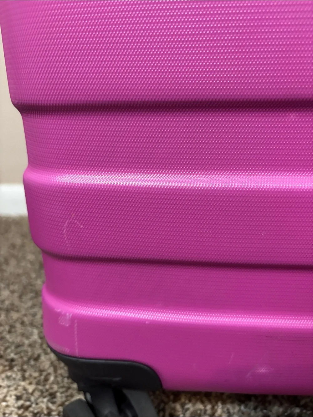 Durable Hardshell Spinner Suitcase - PINK